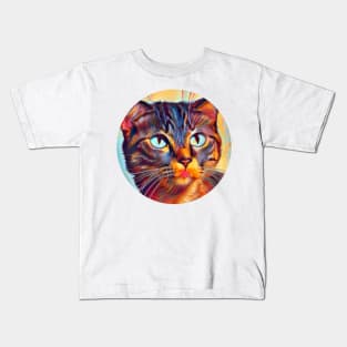 Daring mycat, revolution for cats Kids T-Shirt